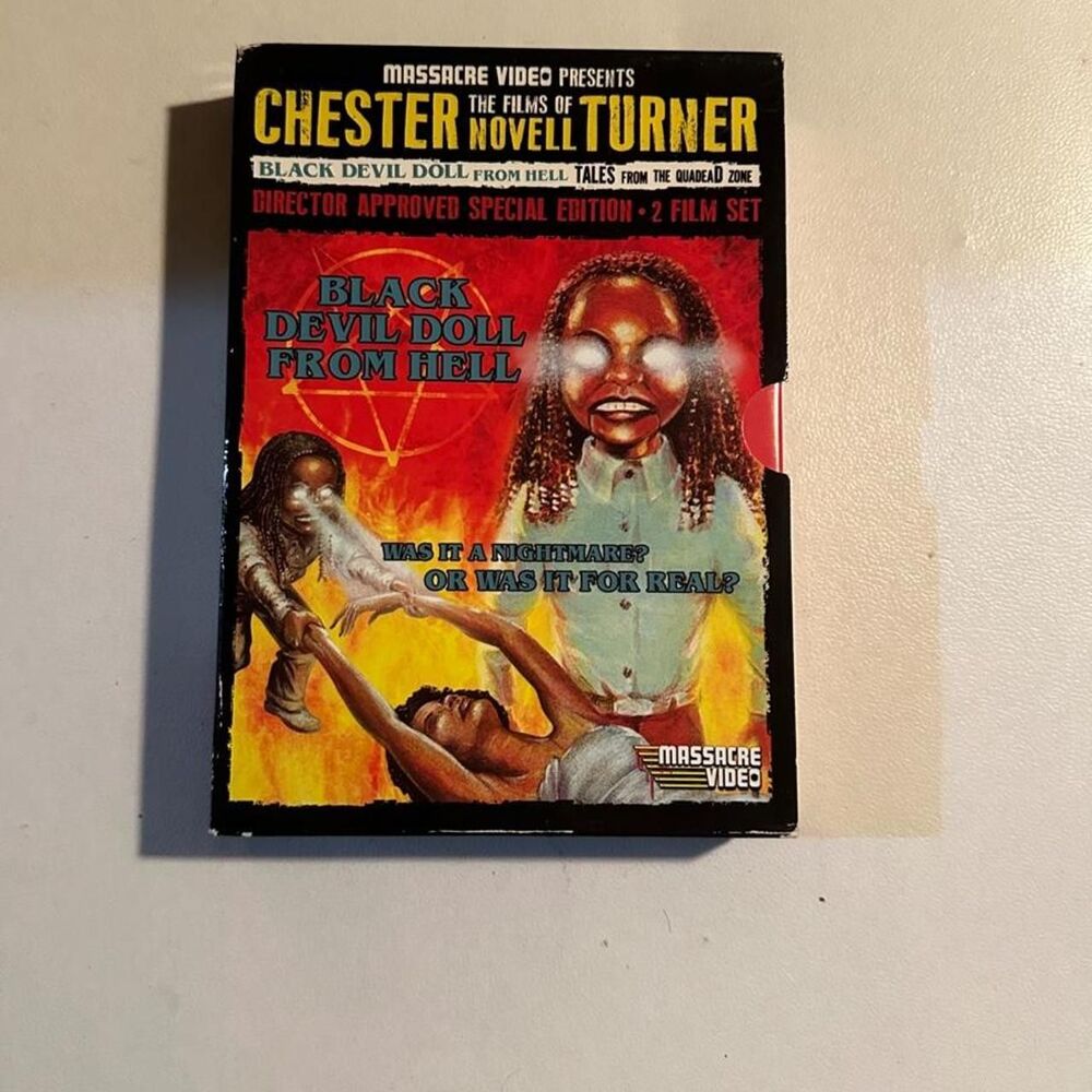 Black Devil Doll From Hell and Tales From The Quadead Zone Double Feature DVD